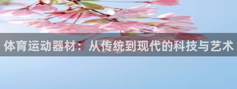 MK体育官方正版app集团：体育运动器材：从传统到现