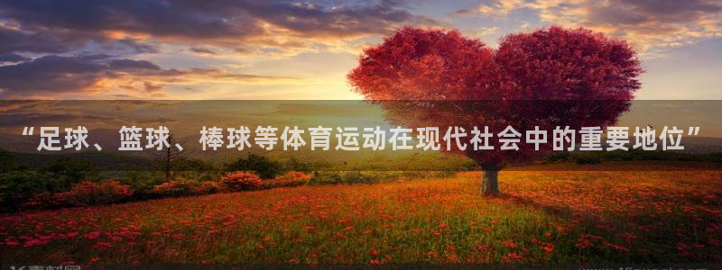 MK体育官网下载开户：“足球、篮球、棒球等体育运动在现代社会